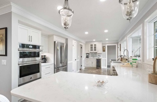 Wilkesboro House | Gorgeous 4BR Lakefront Retreat w/Private Dock, Lake Views & Gourmet Kitchen