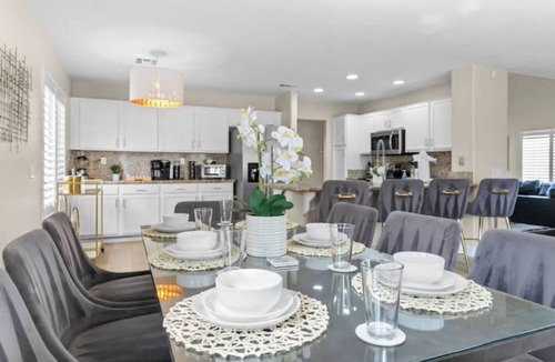 North Las Vegas House | Gorgeous 5BR w/Theatre, Games & Heated Pool Opt!