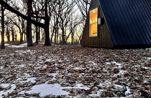 St Croix Falls House | Gorgeous A-Frame with Panoramic Views, Nestled Atop White Oak Ridge, Wisconsin