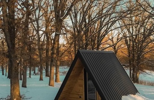 St Croix Falls House | Gorgeous A-Frame with Panoramic Views, Nestled Atop White Oak Ridge, Wisconsin