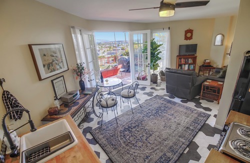 Point Loma Apartment | Gorgeous Bay View & Sunrise/Sunsets from Your Private, Sunny Deck in Point Loma!