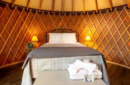 Cullowhee House | Gorgeous Cozy Yurt for a Unique Romantic Glamping Experience near Cullowhee, North Carolina