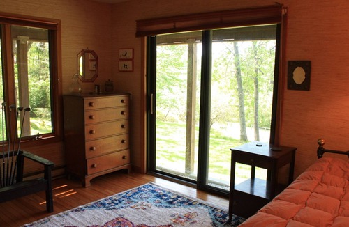 Richmond Cabin | Gorgeous Deck Views at this Serene Berkshires Cabin