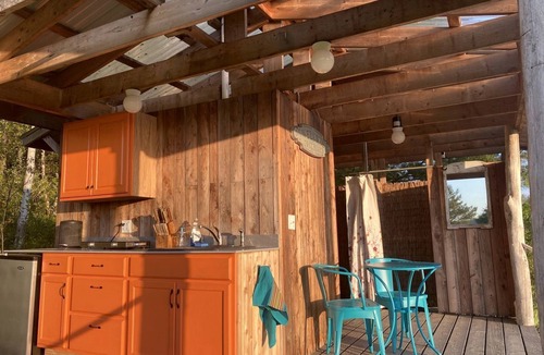 Caroline Cabin | Gorgeous Finger Lakes Accommodation near Ithaca for Glamping in New York