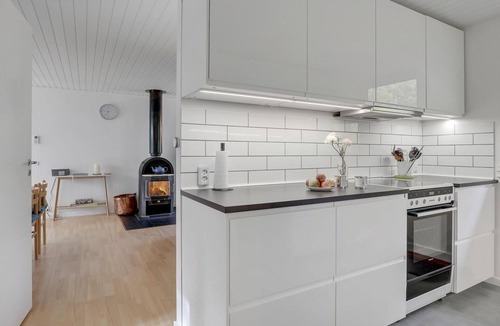 Sømarken House | Gorgeous home in Aakirkeby with sauna