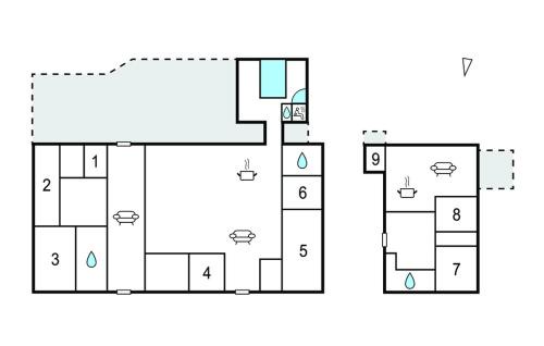 Boderne House | Gorgeous Home In Aakirkeby With Sauna