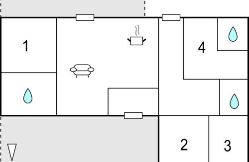 Maribo House | Gorgeous Home In Askø With Kitchen