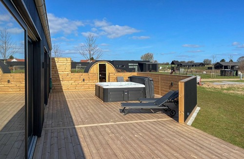 Hvidbjerg Strand House | Gorgeous home in Børkop with sauna