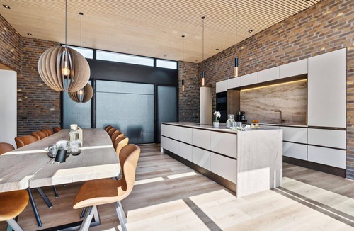 Egsmark Strand House | Gorgeous home in Ebeltoft with kitchen