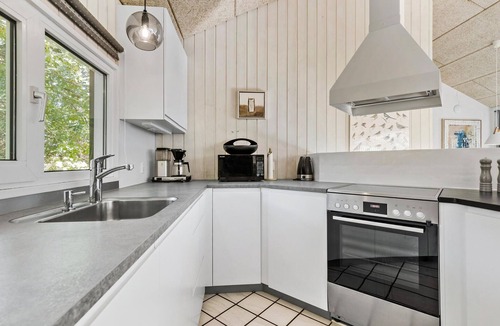 Fjellerup Strand House | Gorgeous home in Glesborg with kitchen