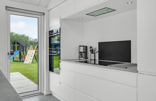 Fjellerup Strand House | Gorgeous home in Glesborg with kitchen