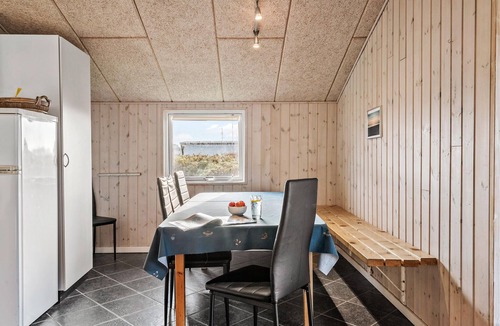 Vrist Strand House | Gorgeous home in Harboøre with kitchen