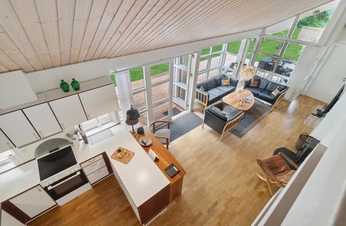 Hasle House | Gorgeous home in Hasle with sauna