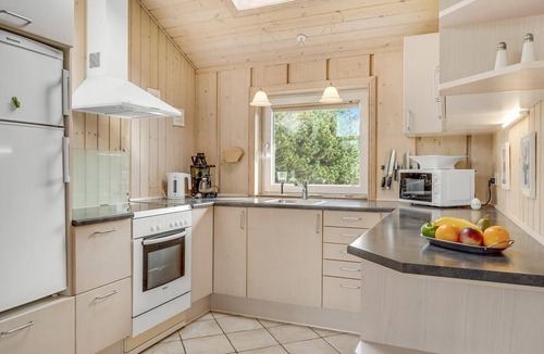 Bork Havn House | Gorgeous home in Hemmet with kitchen