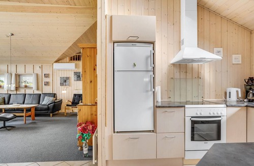 Bork Havn House | Gorgeous home in Hemmet with kitchen