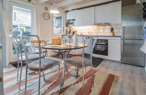 Bork Havn House | Gorgeous home in Hemmet with kitchen
