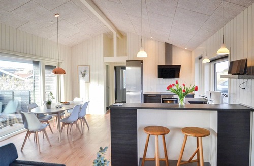 Bjerregard Strand House | Gorgeous home in Hvide Sande with sauna