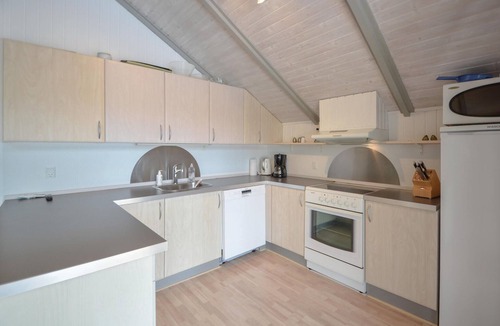 Knebel House | Gorgeous home in Knebel with sauna