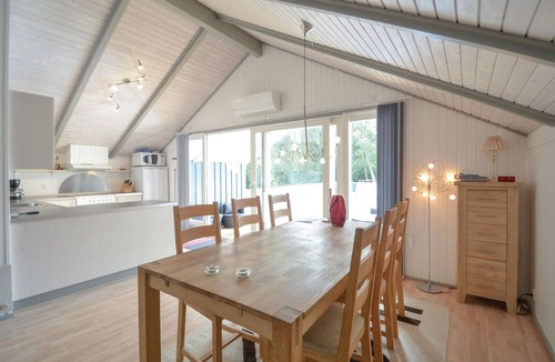 Knebel House | Gorgeous home in Knebel with sauna