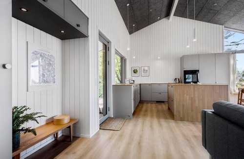 Knebel House | Gorgeous home in Knebel with sauna