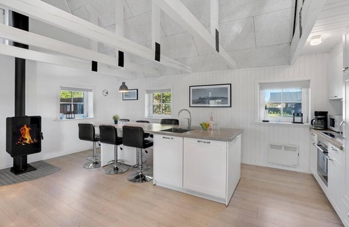 Houstrup House | Gorgeous home in Nørre Nebel with sauna