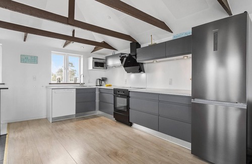 Tørresø House | Gorgeous home in Otterup with kitchen