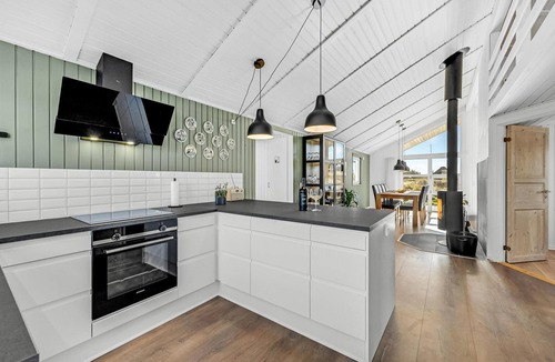 Sondervig House | Gorgeous home in Ringkøbing with sauna