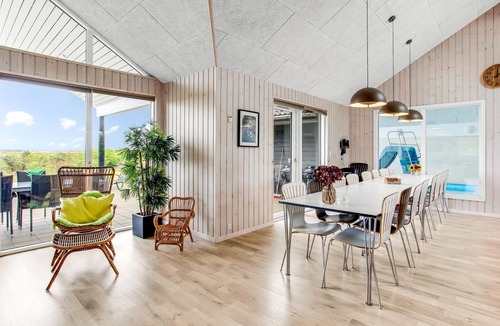 Lodbjerg Hede House | Gorgeous home in Ringkøbing with sauna