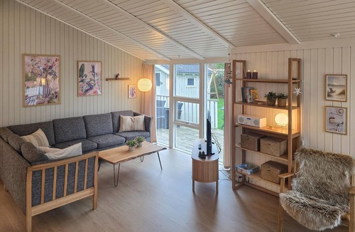 Skovmose House | Gorgeous home in Sydals with sauna