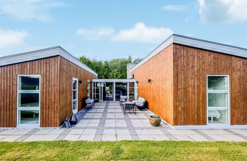 Skovmose House | Gorgeous home in Sydals with sauna
