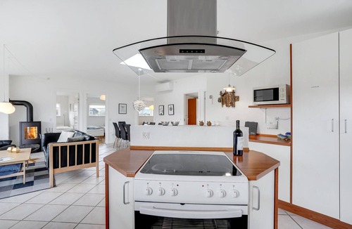 Skaven Strand House | Gorgeous home in Tarm with sauna