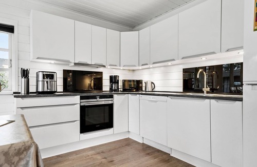 Skaven Strand House | Gorgeous home in Tarm with sauna