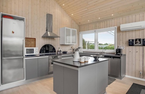 Skaven Strand House | Gorgeous home in Tarm with kitchen