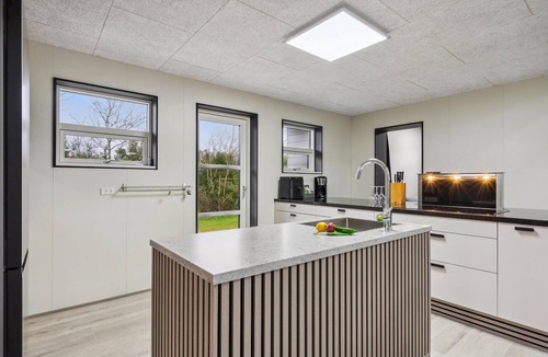 Skaven Strand House | Gorgeous home in Tarm with kitchen