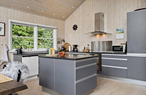 Skaven Strand House | Gorgeous home in Tarm with kitchen