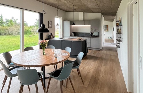 Skaven Strand House | Gorgeous home in Tarm with sauna