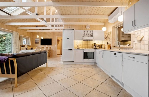 Skaven Strand House | Gorgeous home in Tarm with sauna