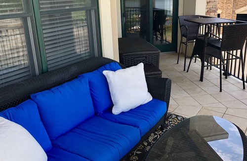 Westlake Corner Condo | Gorgeous lake front condo w/large balcony & views!