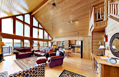 Chief Lake Cabin | Gorgeous Lake Home on Lac Courte Oreilles, Hayward's Finest Lake