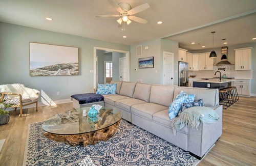Brigantine House | Gorgeous Newly Built Home: Golf Course View!