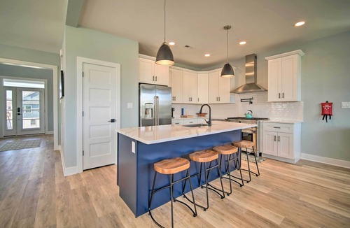 Brigantine House | Gorgeous Newly Built Home: Golf Course View!