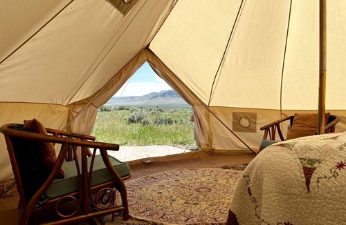Hot Springs House | Gorgeous Pet-Friendly Bell Tent Retreat in Hot Spings, Montana