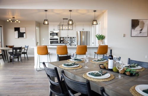 Glenwood Springs House | Gorgeous Retreat with Mountain Views, Open Living, Game Room, Hot Tub