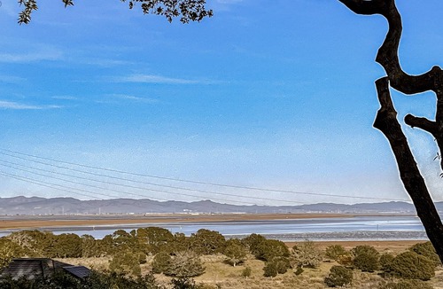 Black Point-Green Point House | Gorgeous river view home with wood stove, sauna, patio, fitness room, & kitchen