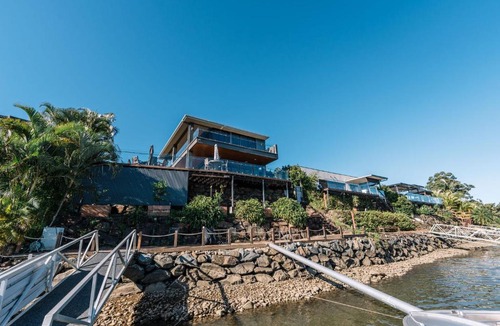 Oxenford House | Gorgeous Riverfront 5BR House with Pool