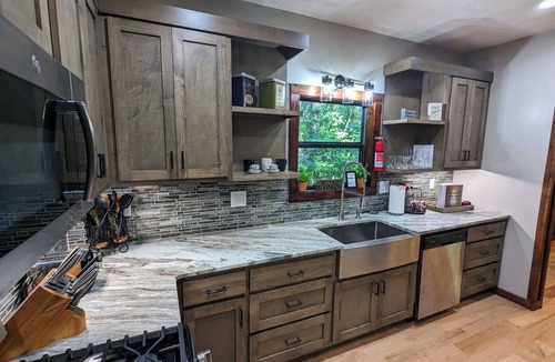 Ellijay Cabin | Gorgeous Riverfront Home - Stunning views on Rushing River with Recent Updates!