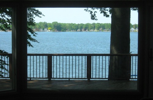 Paw Paw Lake House | Gorgeous Sandy Beachfront Paw Paw lake home with 155 ft. of frontage and dock