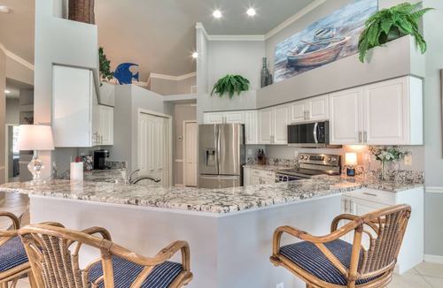 Stoneybrook House | Gorgeous Stoneybrook Home with Private Pool, Lake, Golf Course, 2 King Beds!
