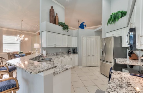 Stoneybrook House | Gorgeous Stoneybrook Home with Private Pool, Lake, Golf Course, 2 King Beds!