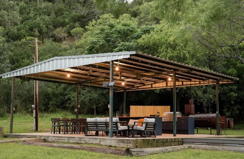 San Saba Cabin | Gorgeous Tiny House with Fire Pit, Games and Barbecue in San Saba, Texas